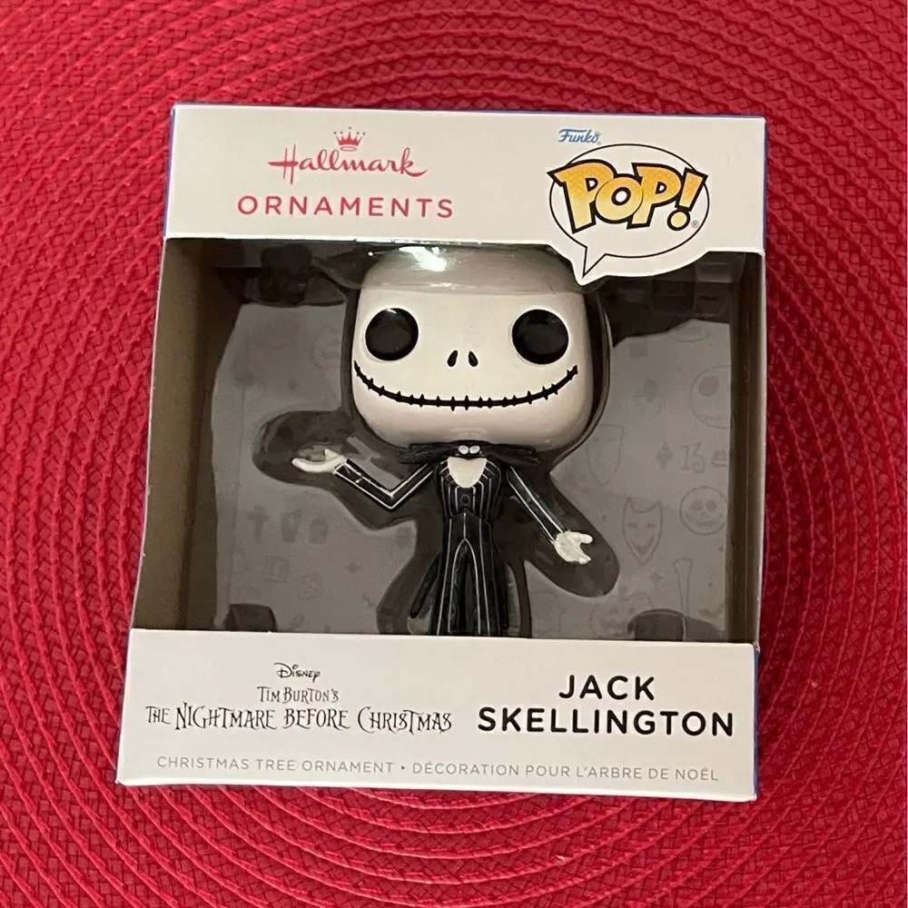 Hallmark Disney Jack Skellington Nightmare B4 Christmas Funko POP Ornament NWT